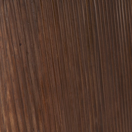 Lance Medium Brown Solid Wood Oval Dining Table by Mercana at Eve Furniture