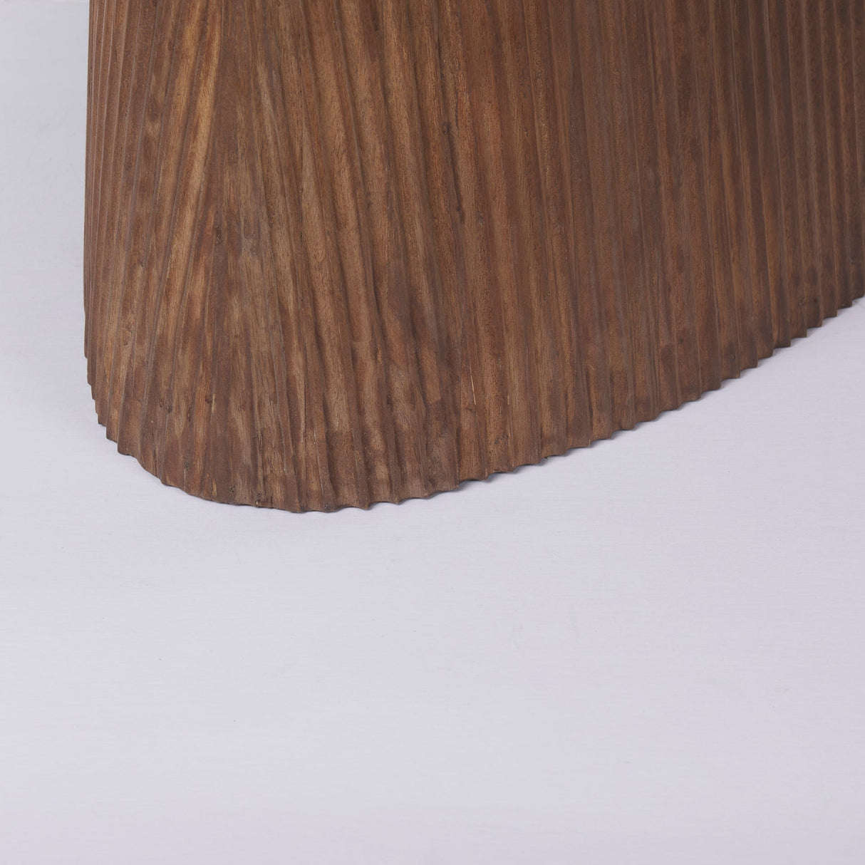 Lance Medium Brown Solid Wood Oval Dining Table by Mercana at Eve Furniture