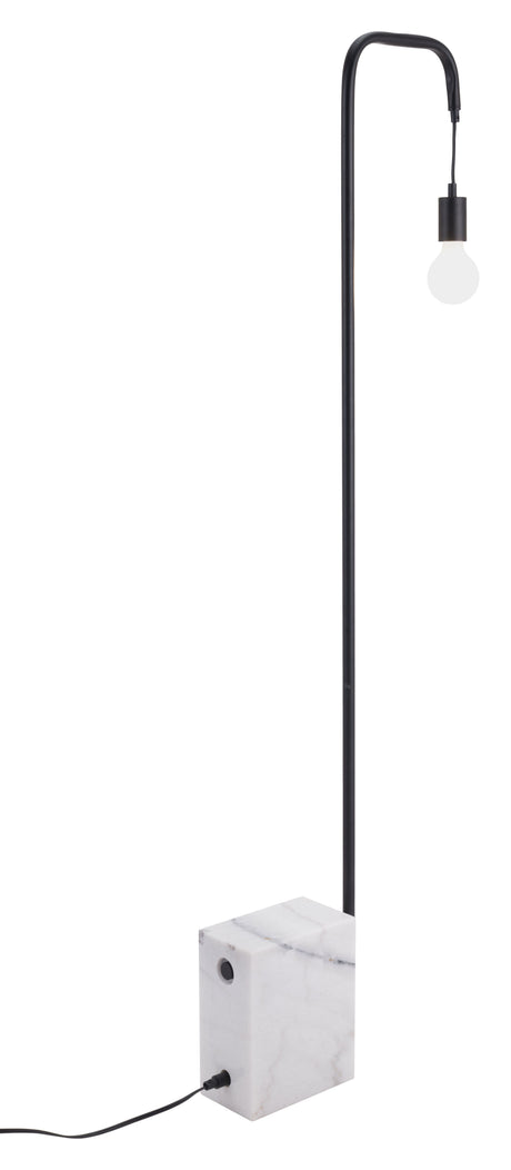 Lancia Floor Lamp Black by Zuomod at Eve Furniture