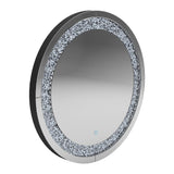 Landar Silver Round Wall Mirror