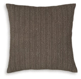 Landcher Brown Pillow (Set of 4) by Ashley at Eve Furniture