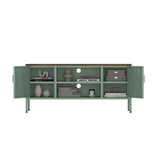Landen 47" TV Stand in Green by Manhattan Comfort at Eve Furniture