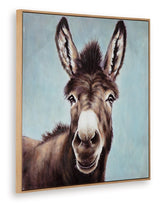Landerton Brown/Blue/White Wall Art by ASHLEY FURNITURE at Eve Furniture