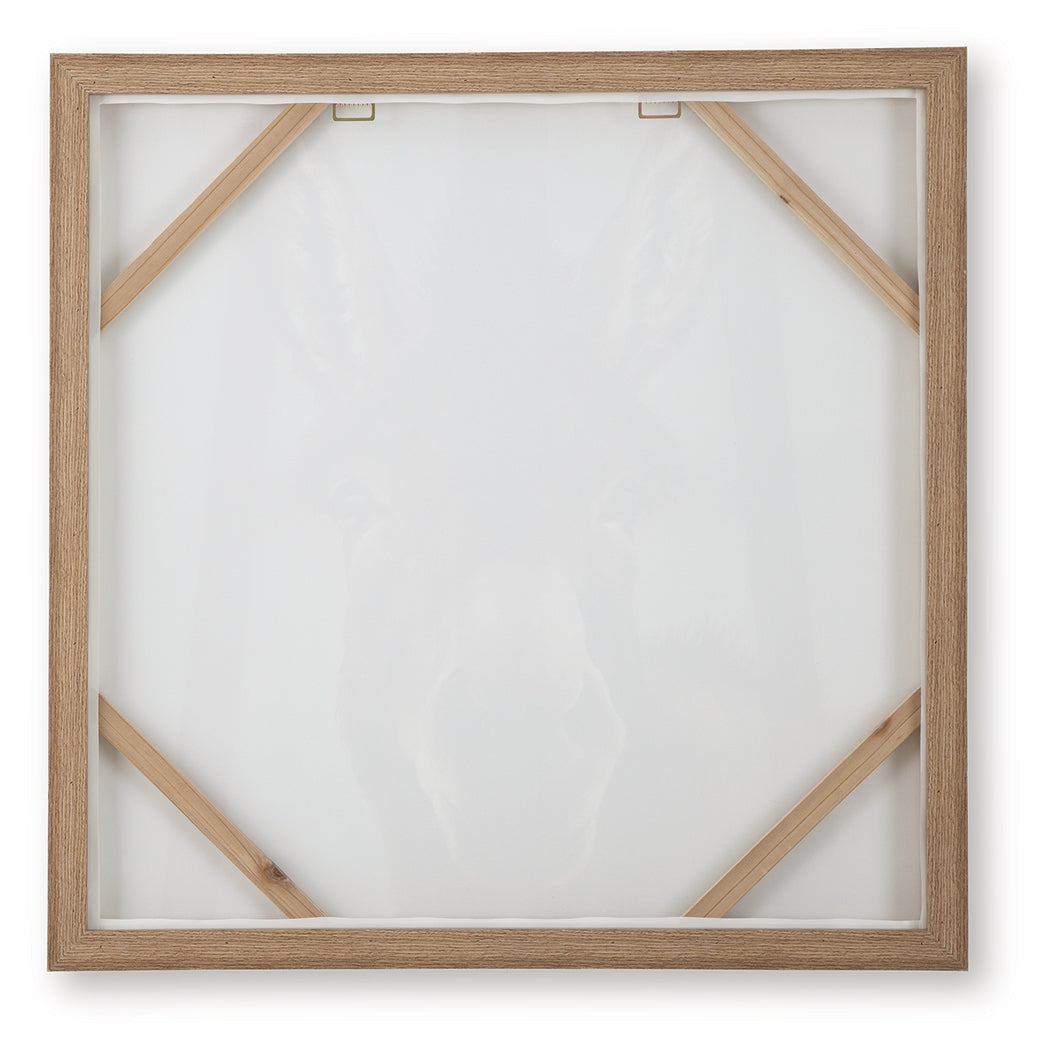 Landerton Brown/Blue/White Wall Art by ASHLEY FURNITURE at Eve Furniture