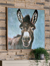 Landerton Brown/Blue/White Wall Art by ASHLEY FURNITURE at Eve Furniture