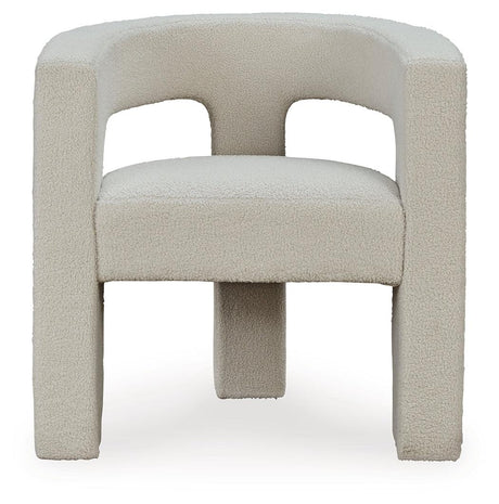 Landick Ivory Accent Chair by Ashley at Eve Furniture