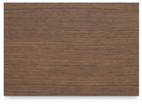 Landocken Brown/Blue Nightstand by Ashley at Eve Furniture