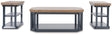 Landocken Brown/Blue Table by Ashley at Eve Furniture