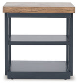 Landocken Brown/Blue Table by ASHLEY FURNITURE at Eve Furniture