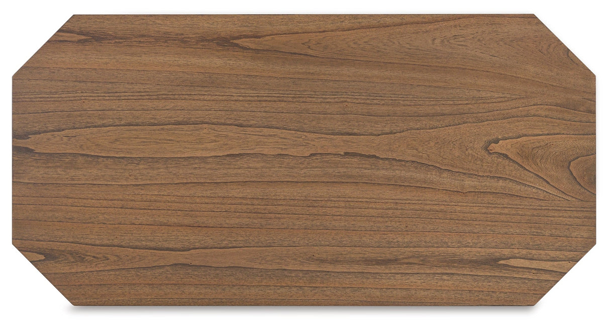 Landocken Brown/Blue Table by ASHLEY FURNITURE at Eve Furniture