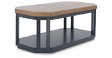Landocken Brown/Blue Table by ASHLEY FURNITURE at Eve Furniture