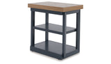 Landocken Brown/Blue Table by ASHLEY FURNITURE at Eve Furniture