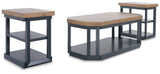Landocken Brown/Blue Table by ASHLEY FURNITURE at Eve Furniture