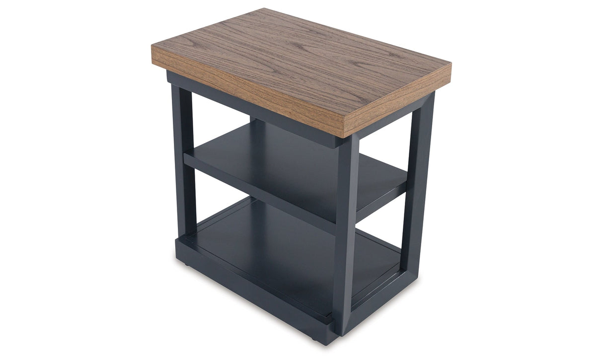 Landocken Brown/Blue Table by ASHLEY FURNITURE at Eve Furniture
