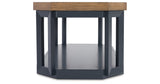 Landocken Brown/Blue Table by ASHLEY FURNITURE at Eve Furniture