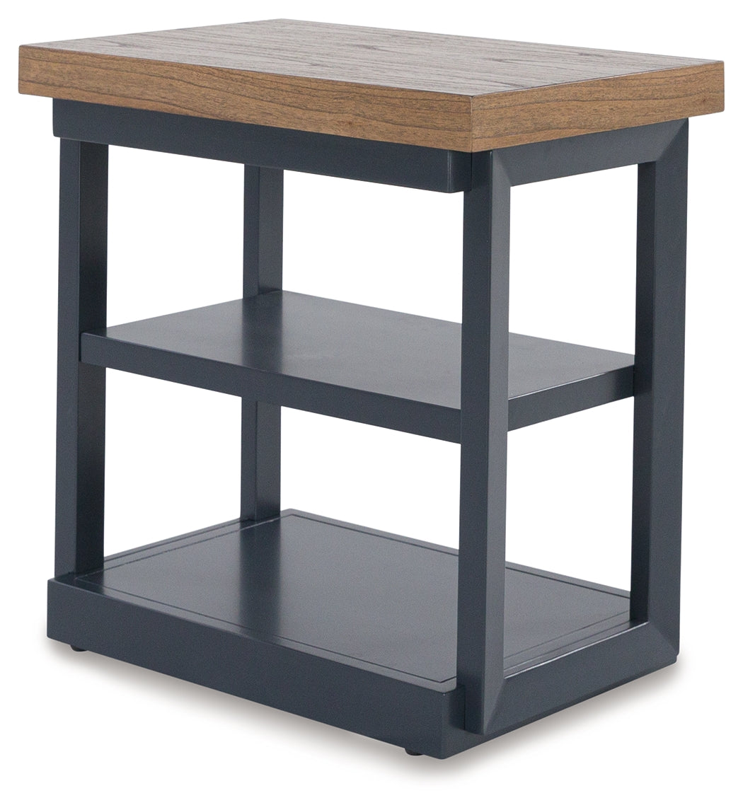 Landocken Brown/Blue Table by ASHLEY FURNITURE at Eve Furniture