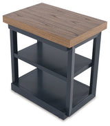 Landocken Brown/Blue Table by ASHLEY FURNITURE at Eve Furniture