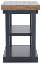 Landocken Brown/Blue Table by ASHLEY FURNITURE at Eve Furniture
