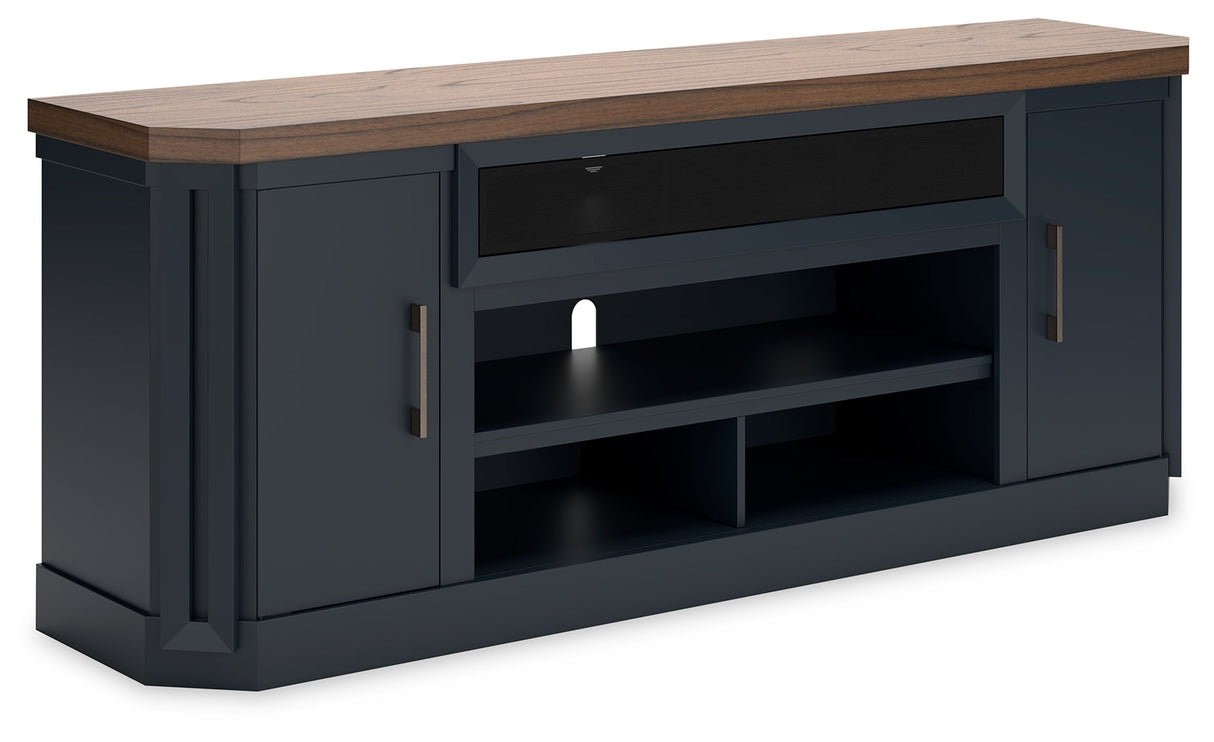 Landocken Two-tone 83" TV Stand