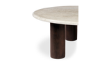 Landon Coffee Table Beige Travertine by Moe's Home at Eve Furniture