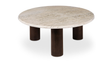 Landon Coffee Table Beige Travertine by Moe's Home at Eve Furniture