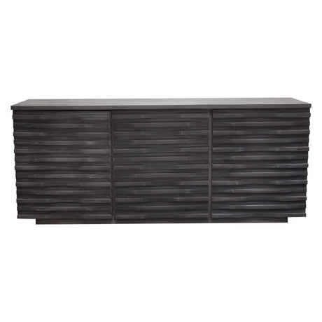 Landscape Espresso Grey Acacia Sideboard by Diamond Sofa at Eve Furniture