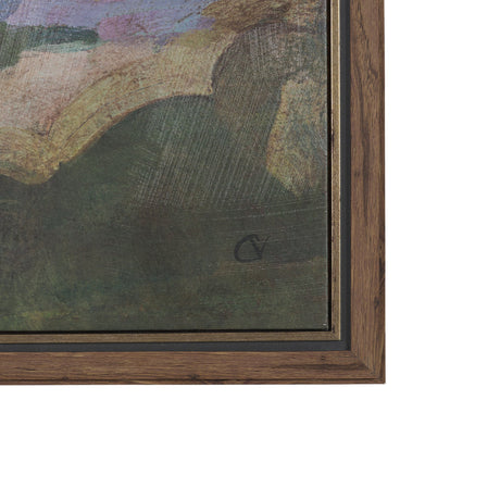 Landscape Tapestry II by Mercana Studio Hand-Embellished Textured Framed Canvas Artwork by Mercana at Eve Furniture