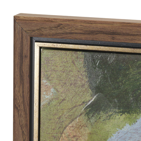 Landscape Tapestry II by Mercana Studio Hand-Embellished Textured Framed Canvas Artwork by Mercana at Eve Furniture
