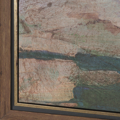 Landscape Tapestry II by Mercana Studio Hand-Embellished Textured Framed Canvas Artwork by Mercana at Eve Furniture