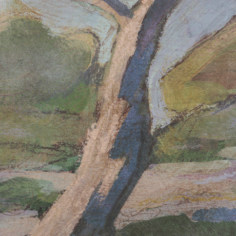 Landscape Tapestry II by Mercana Studio Hand-Embellished Textured Framed Canvas Artwork by Mercana at Eve Furniture