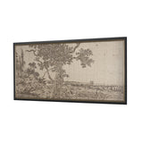 Landscape with an Oak Tree by Hercules Segers a Hand Embellished Framed Decograph Art Print by Mercana at Eve Furniture