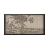Landscape with an Oak Tree by Hercules Segers a Hand Embellished Framed Decograph Art Print by Mercana at Eve Furniture