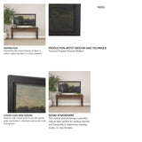 Landscape with Ducks by Charles-Francois Daubigny Textured Framed Artwork Matted by Mercana at Eve Furniture