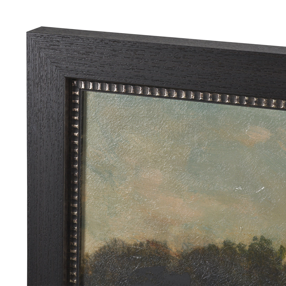 Landscape with Ducks by Charles-Francois Daubigny Textured Framed Artwork Matted by Mercana at Eve Furniture