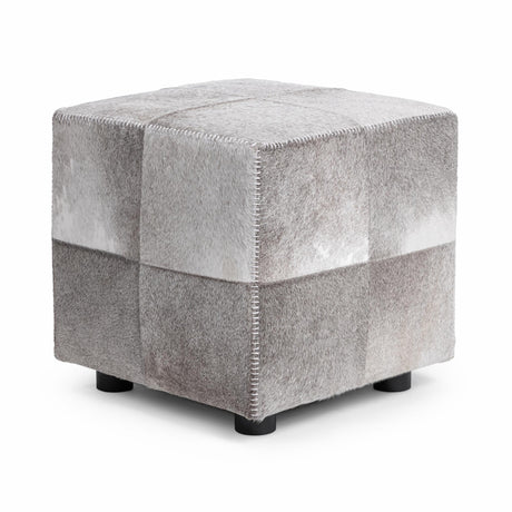Landyn Sparrow Gray 18 Ottoman by Classic Home at Eve Furniture