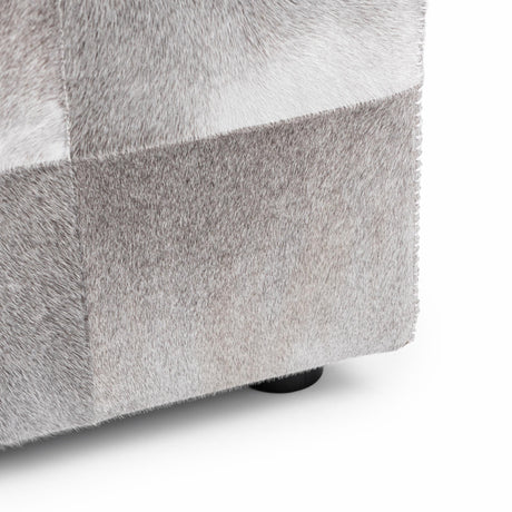 Landyn Sparrow Gray 18 Ottoman by Classic Home at Eve Furniture
