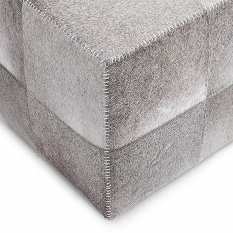 Landyn Sparrow Gray 18 Ottoman by Classic Home at Eve Furniture