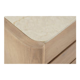 Lane 6 Drawer Dresser Natural by Moe's Home at Eve Furniture