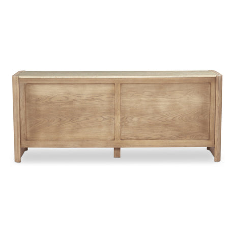 Lane 6 Drawer Dresser Natural by Moe's Home at Eve Furniture