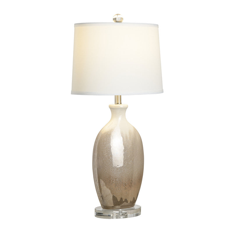 Lane Amber/Cream Table Lamp (Set of 2) by Crestview at Eve Furniture