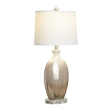 Lane Amber/Cream Table Lamp (Set of 2) by Crestview at Eve Furniture