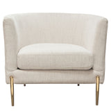 Lane Cream Chair by Diamond Sofa at Eve Furniture