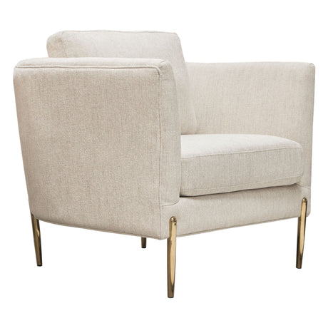 Lane Cream Chair by Diamond Sofa at Eve Furniture