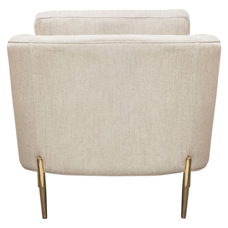 Lane Cream Chair by Diamond Sofa at Eve Furniture