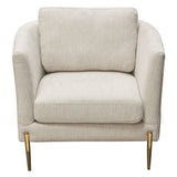 Lane Cream Chair by Diamond Sofa at Eve Furniture
