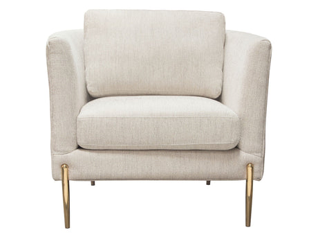 Lane Cream Chair by Diamond Sofa at Eve Furniture