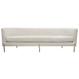 Diamond Sofa Lane Cream Fabric Sofa by Diamond Sofa at Eve Furniture