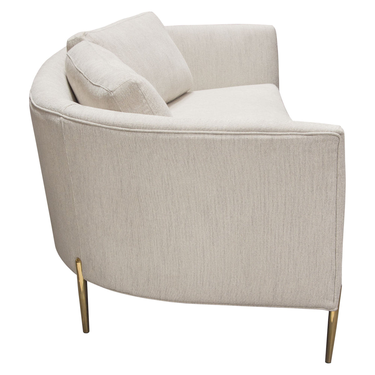 Diamond Sofa Lane Cream Fabric Sofa by Diamond Sofa at Eve Furniture