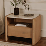 Lane Natural Nightstand by Moe's Home at Eve Furniture