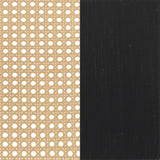 Lanewood Black Polyethylene PE Rattan Upholstered Metal Queen Bed by Coaster at Eve Furniture